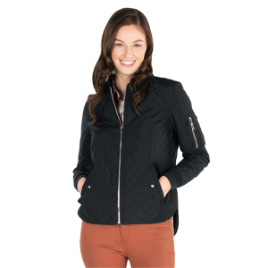 Women's Quilted Boston Flight Jacket